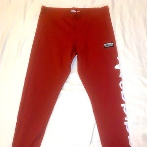 NWOT burnt orange Adidas leggings